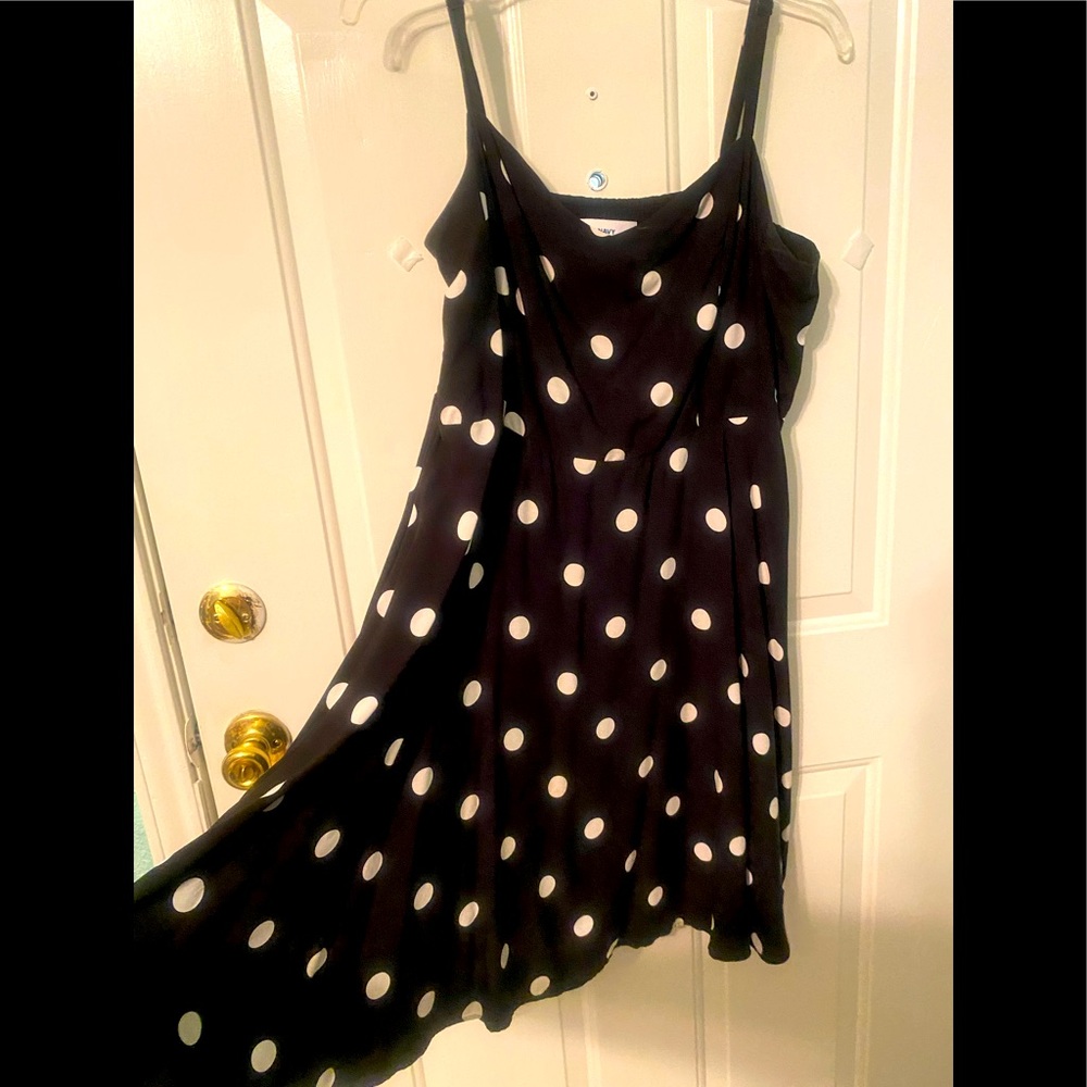 BOGO🔥🔥🔥Black Polka Dot Dress size XL
